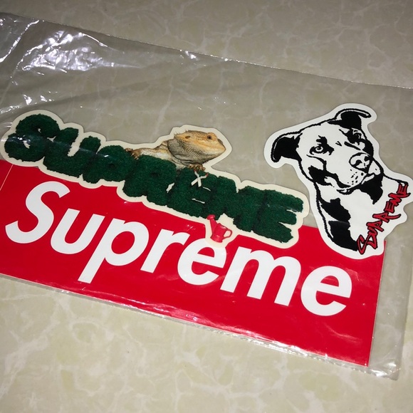 3 Pack of Supreme Sticker Bundle - Picture 2 of 3